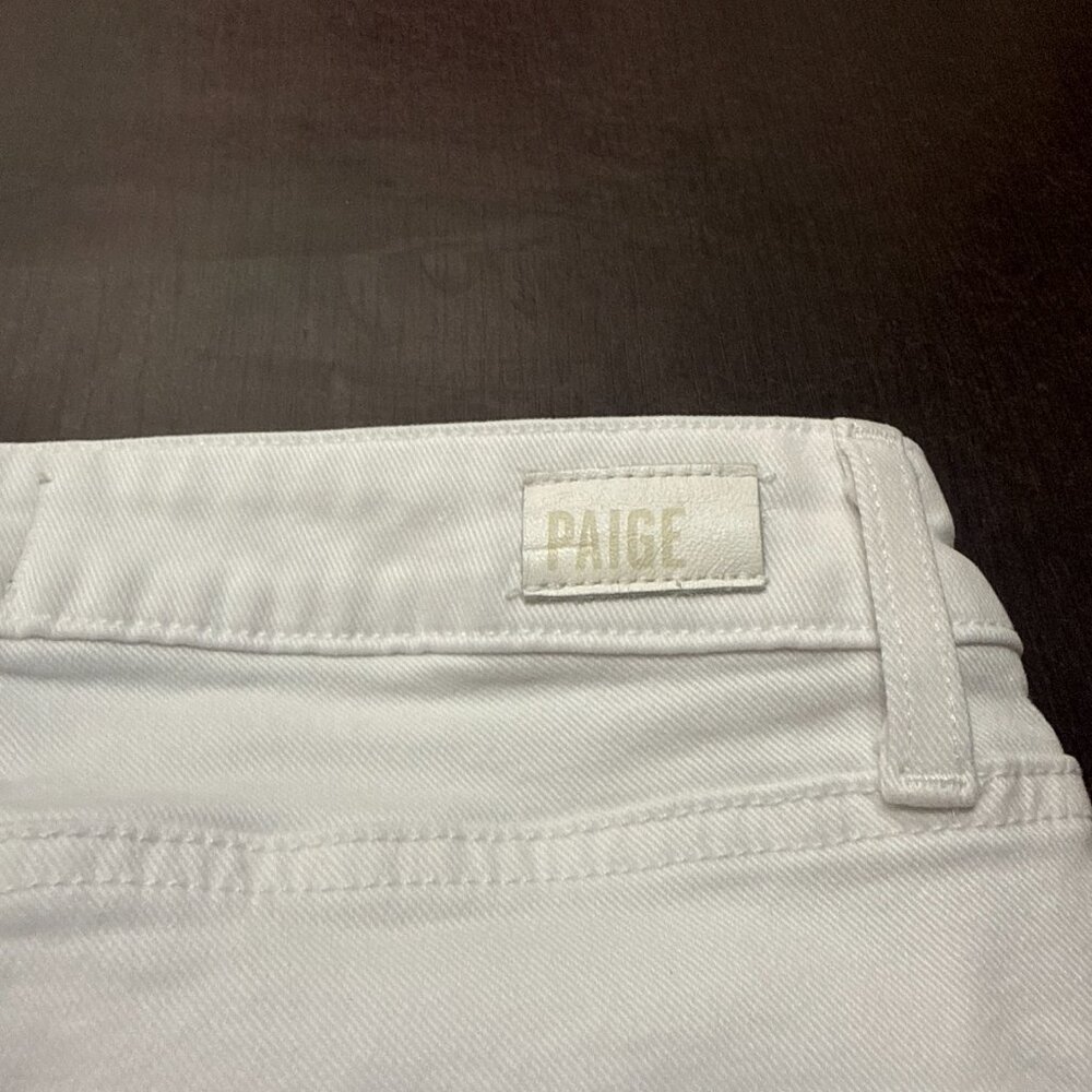 PAIGE White Skinny Jeans | Women’s Designer Denim | Size 29 - Picture 7 of 9